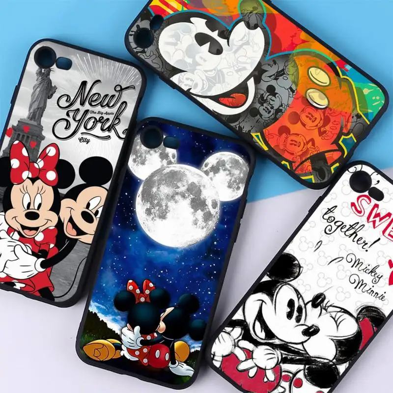 

M-MickeyS Phone Case For iPhone 14 11 12 13 Mini Pro XS Max Cover 6 7 8 Plus X XR SE 2020 Funda Shell