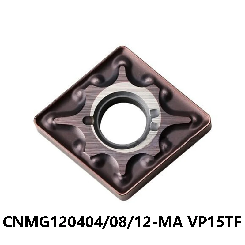 

CNMG 120408 120412 CNMG120404 CNMG120408 CNMG120412-MA VP15TF Original 120404 CNMG120408-MA Carbide Inserts CNC Tools Cutter