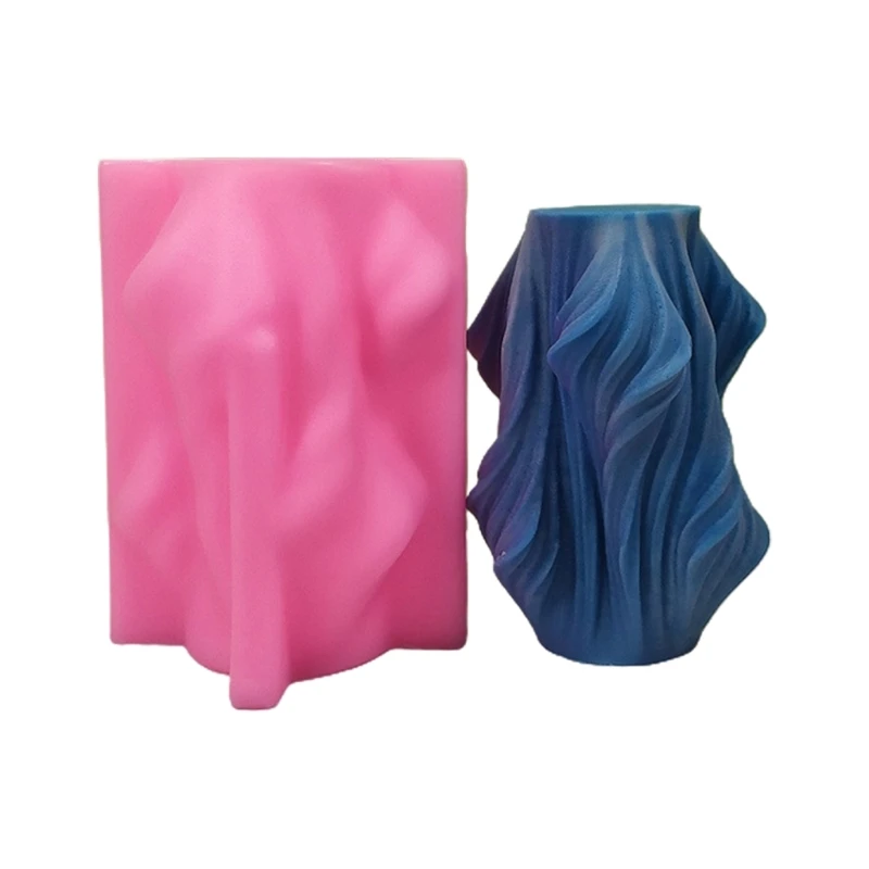 

Geometric Candle Mold Silicone Resin Mould for DIY Handmade Chocolate Decorating