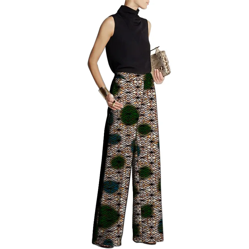 Модные женские брюки с широкими штанинами ручной работы из Анкары Африканским