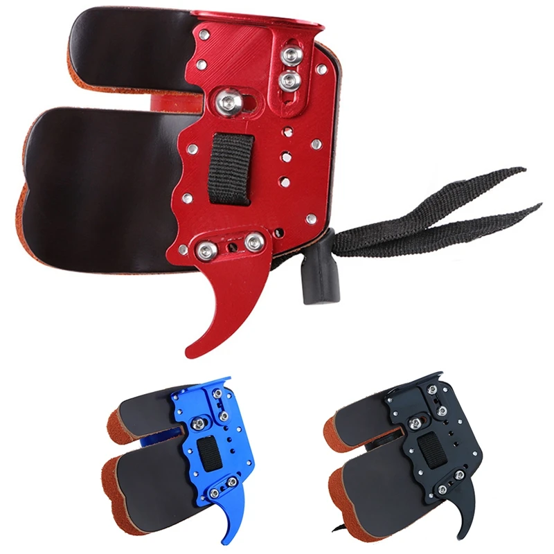 

Archery Finger Tab Guard Protection For Traditional Bow Hunting Archery Competition Finger Protection Props