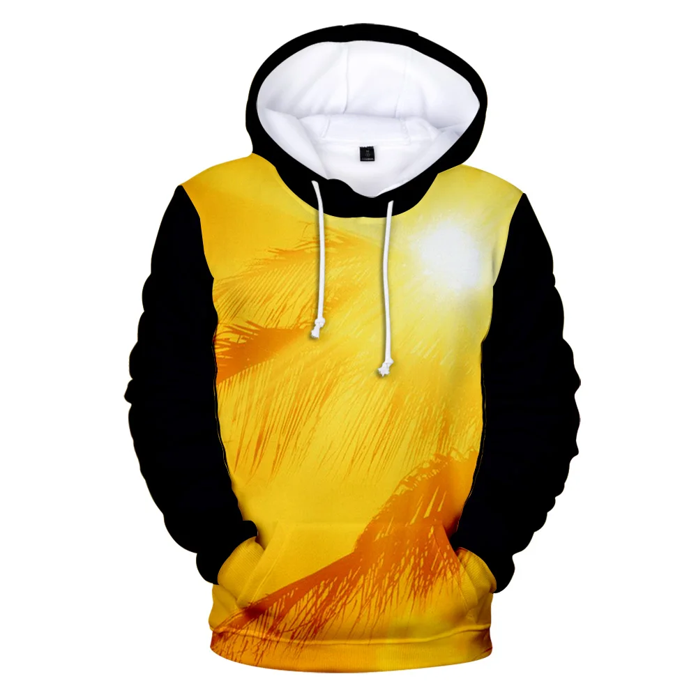 

Pullover Casual Fashion Hoodie Sunset Tree Print Hip Hop Home Men and Women Kids Sweatshirts XXL-4XL Clothing Loose Plus Size