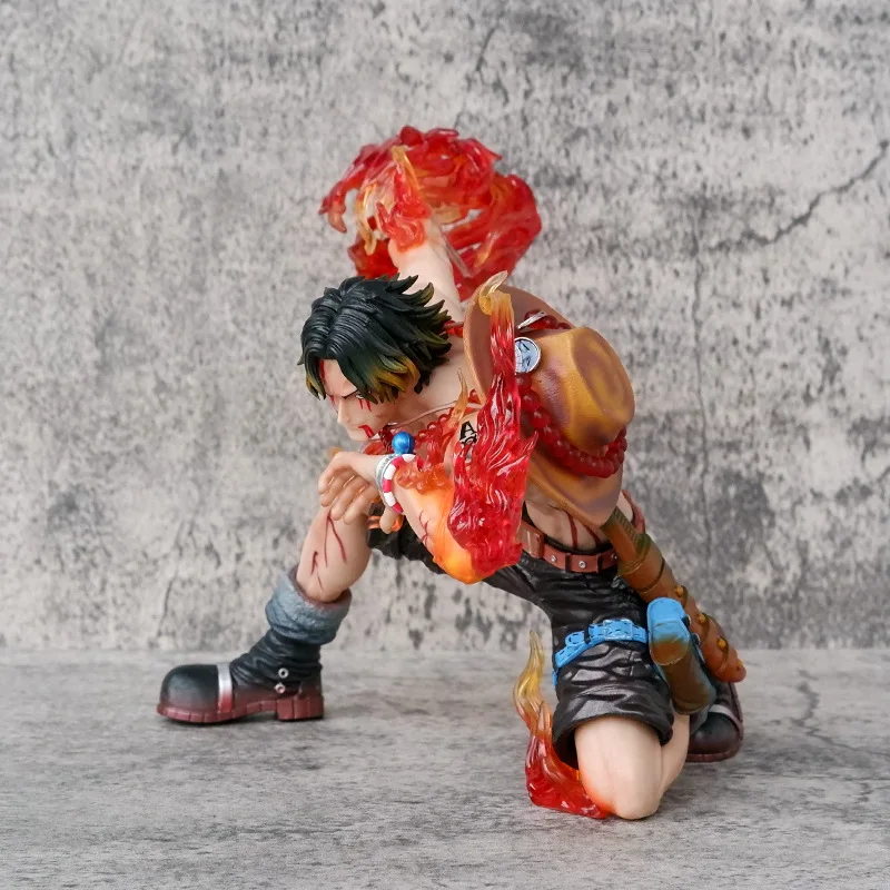 

Экшн-фигурка Аниме One Piece Portgas D Ace Pt, сражение, поврежденная манга, фигурка, модель, украшение для куклы, коллекционные игрушки, подарки