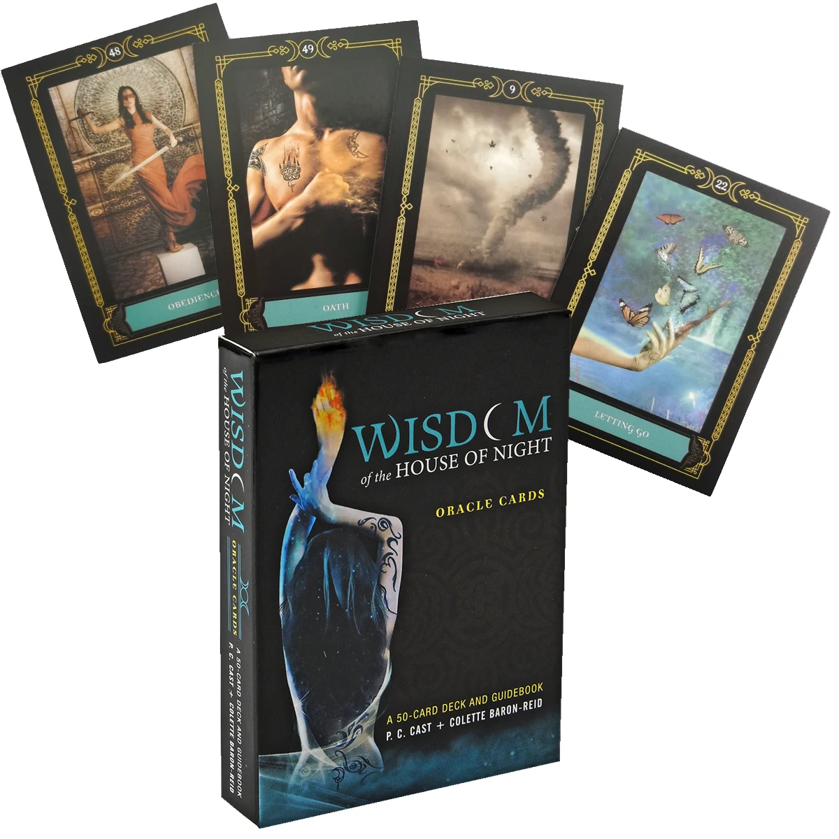 

Wisdom Of The House Of Night By P.C. Cast Oracle Cards A 50-Card Deck And Guidebook Tarot Card Game Board For Beginners