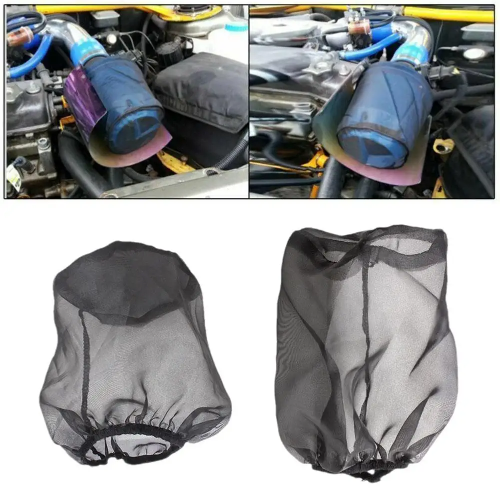 

Универсальный воздушный фильтр, защитная крышка, водонепроницаемый маслостойкий пыленепроницаемый фильтр для воздухозаборника высокого потока, крышка 12*15/12*20 см A4Q2