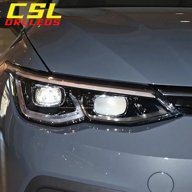 

Для Volkswagen Golf 8 MK8 Golf R GTI GTE GTD Volkswagen DRL светодиодный дневные ходовые огни, Бортовой модуль, красный, синий, янтарный, белый