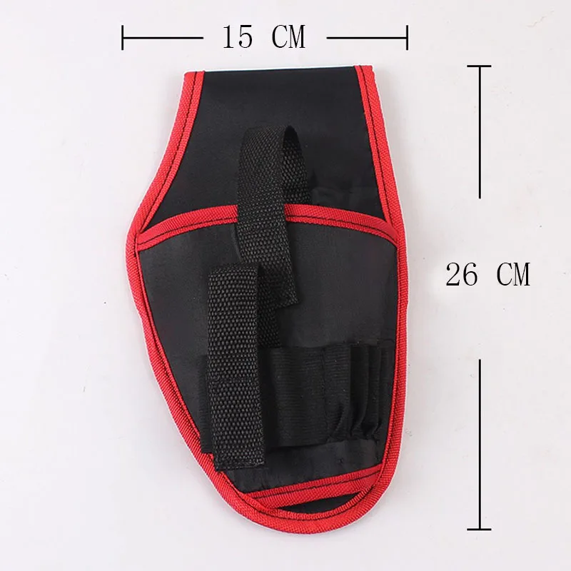 Multi-functional Waterproof Oxford Cloth Waist Bag Tool Bag Electric Waist Belt Tool Pouch Bag For Wrench Screwdriver Hand Drill