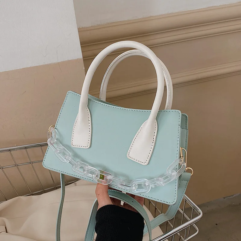 

Женские сумки через плечо с толстыми цепочками, роскошная дизайнерская женская сумка через плечо, тренд 2022, женские Сумки из искусственной ...