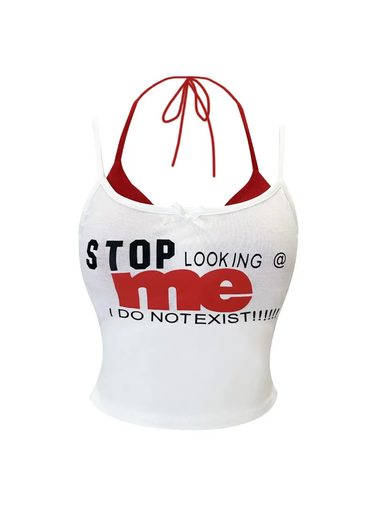 Женский комплект из двух предметов в стиле Kpop американский кокетки камисоль Gyaru