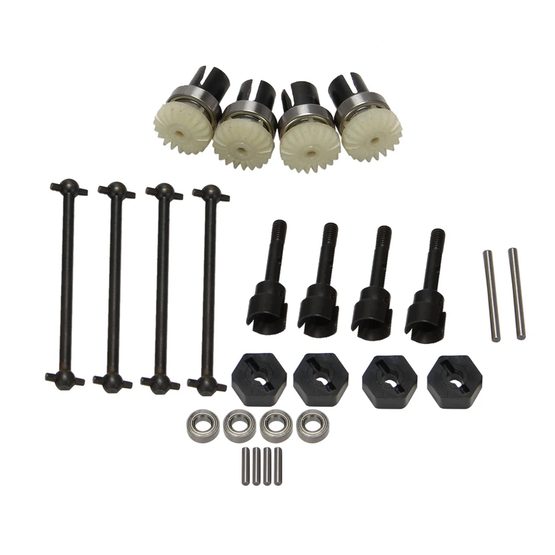 

For Huanqi 734A Remote Control Model Upgrade Dog Bone Metal Transmission Shaft Differential Gear OP Piece M0444 M0445