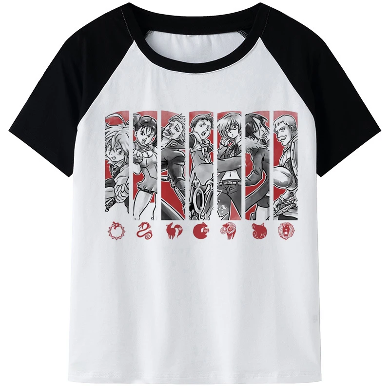 

Футболка мужская с японскими манга семь смертных грехов