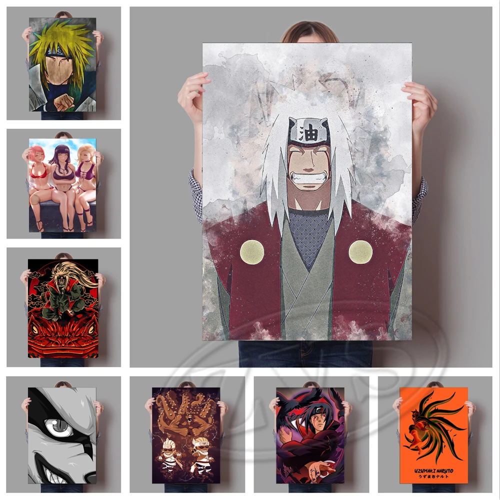 

Картина на холсте Наруто NamikazeMinato, Современное украшение для дома, картина JIRAIYA, аниме, настенные художественные принты, плакат, модульная го...