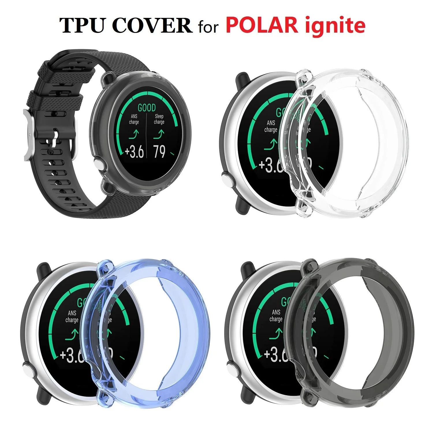 

30 шт., защитный чехол для умных часов Polar ignite
