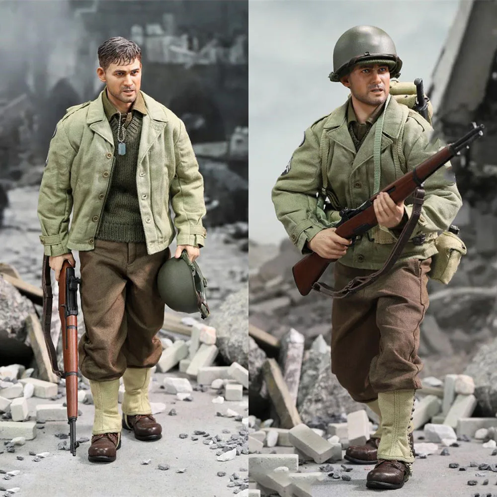 

1/6 DID A80156 модель американского батальона рейнджера Второй мировой войны 29-е пехотное подразделение армейский солдат 12-дюймовая экшн-фигурка игрушки для фанатов