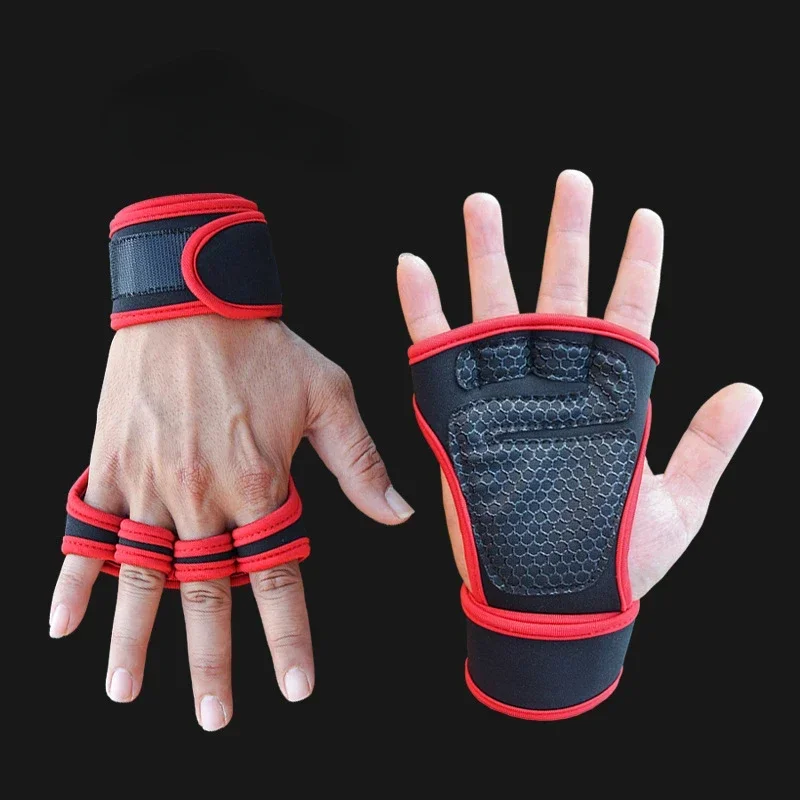 Спортивные защитные перчатки унисекс для фитнеса и тренировок. Нескользящий
