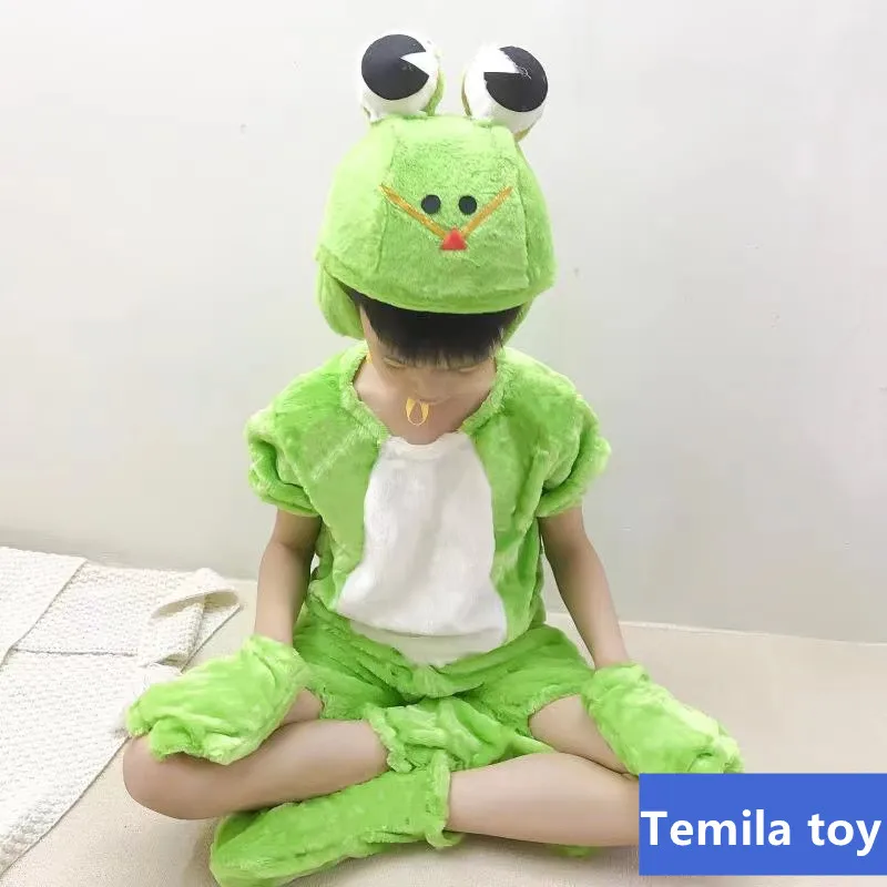 

Kids Cosplay Frog Pig Mouse Rabbit Cartoon costume Mascot School talent show perform Clothes Fancy Dress Party Animal carnival