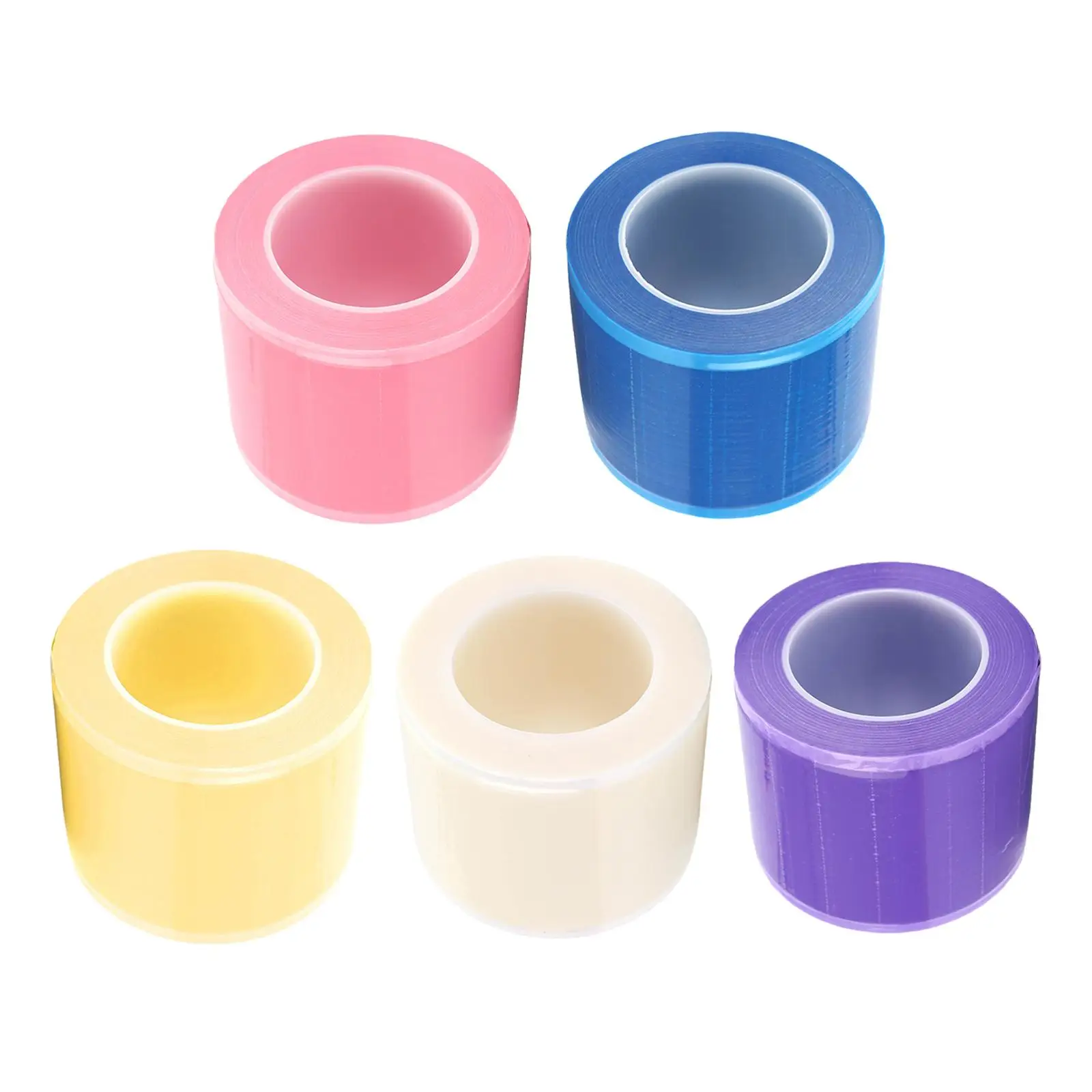 

1200x Barrier Film Roll with Film Dispenser Adhesive Tape Sheets Protect Hard Surface Protective PE Film for Makeup Microblading