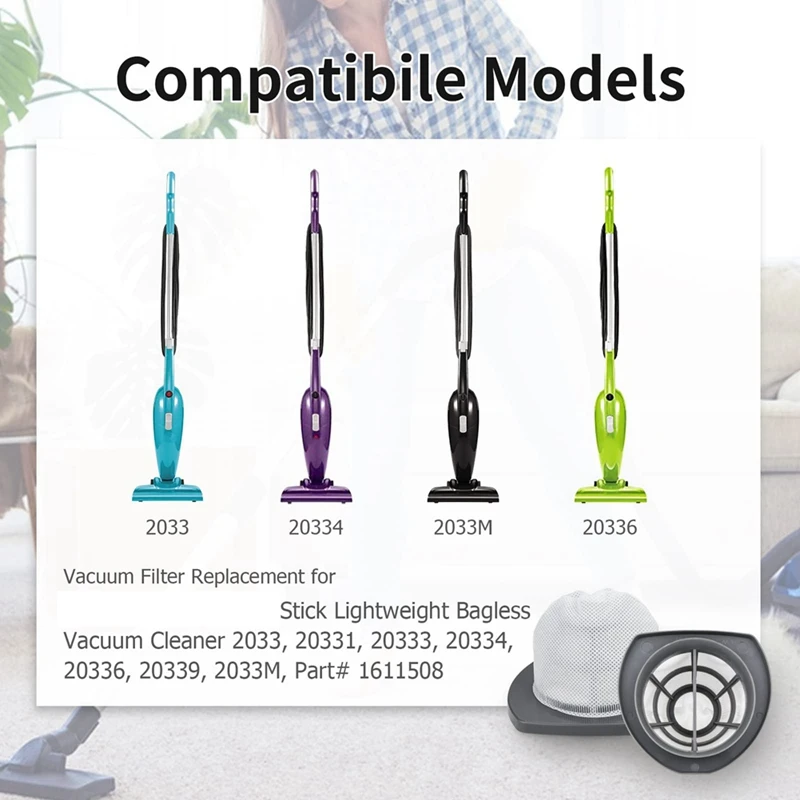 HEPA-фильтр совместимый с Bissell 2033 20333 20334 20339 замена пылесоса 1611508