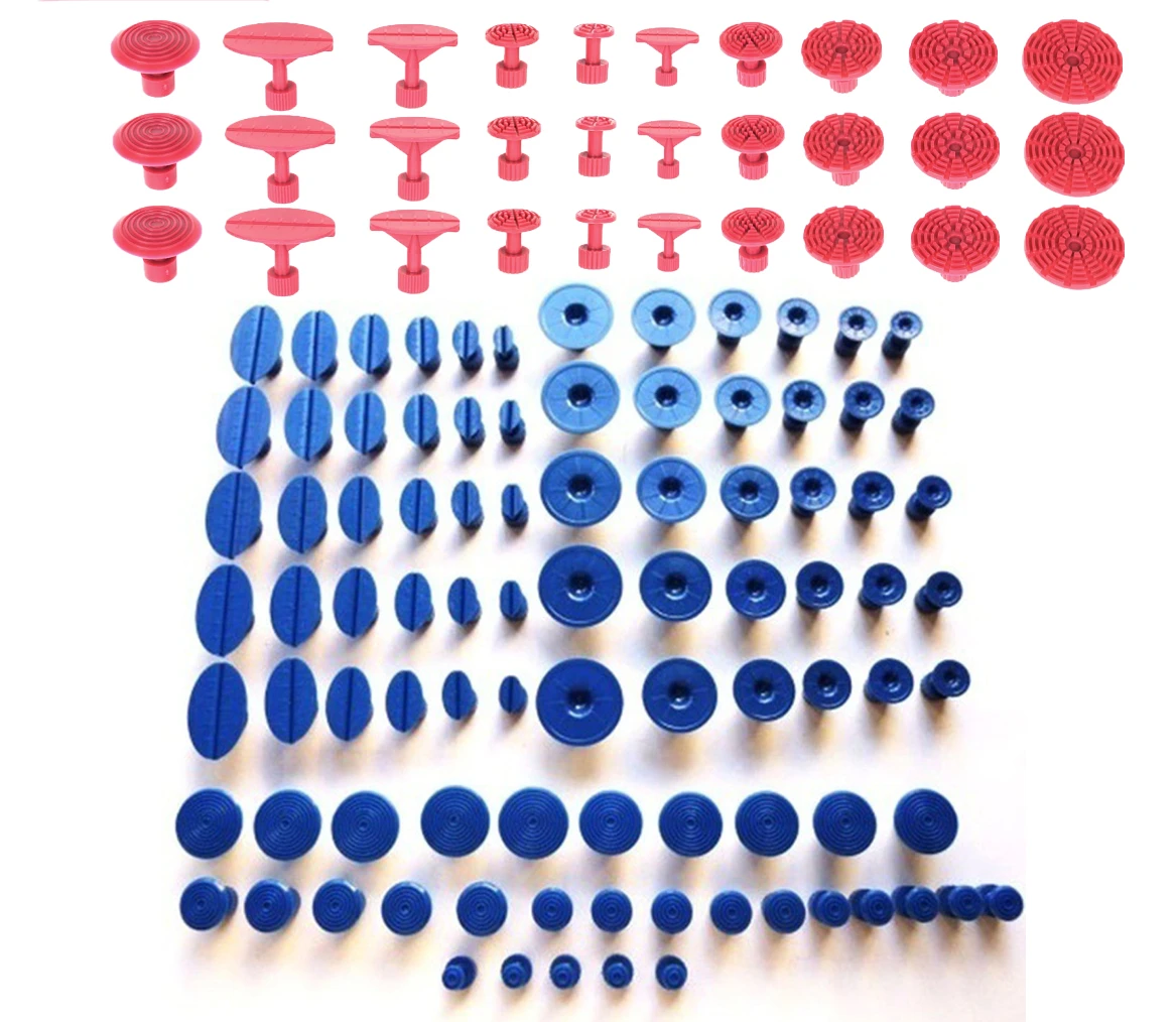 

120pcs Glue Pulling Tabs Car Body Dent Removal Pulling Tabs Paintless Dent Repair Tools Glue Puller Tabs Set