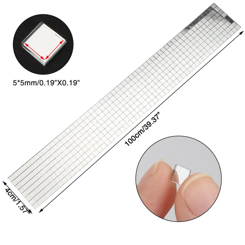 Самоклеящиеся наклейки из настоящего стекла для рукоделия отражающая