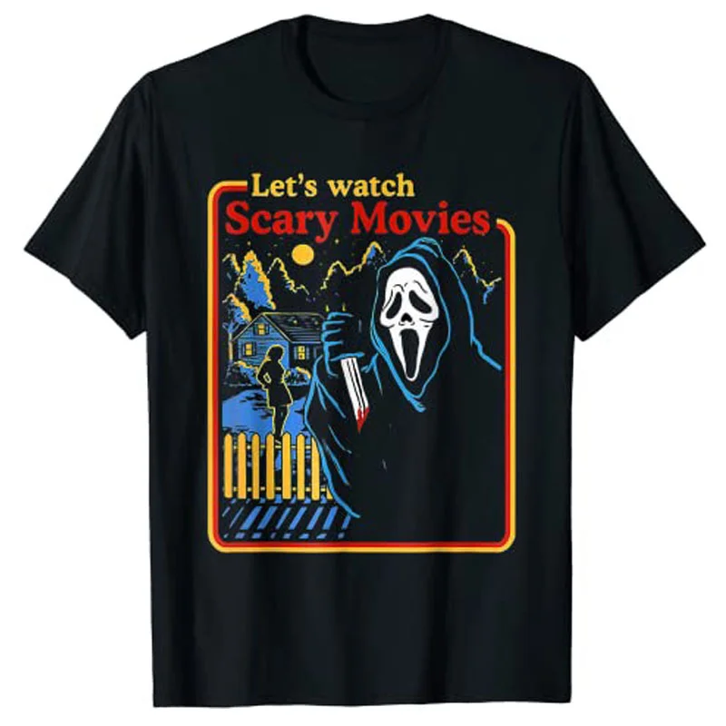 

Horror movie T-shirt, Halloween Horror T-shirt, Gothic T-shirt