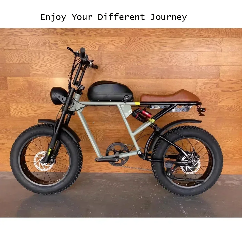 YQEBIKES полная подвеска мягкий хвост из углеродистой стали электрический велосипед