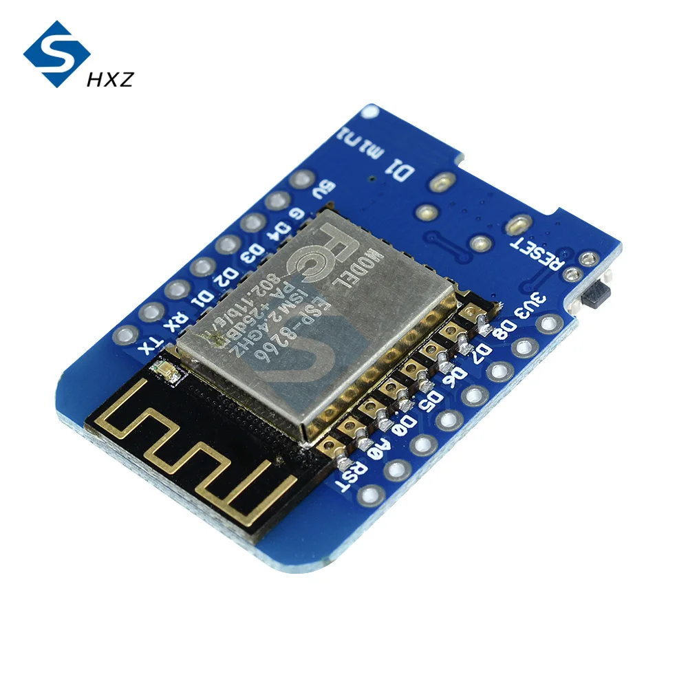 Плата разработки WeMos D1 MINI ESP8266 V2 Micro USB Wi-Fi CH340G CH340 Mini NodeMCU Lua IOT плата 3 В с контактами -