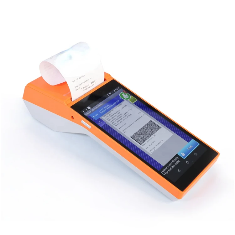 Ультрасовременная версия Android 8 1 Pos портативный принтер для смартфона с экраном