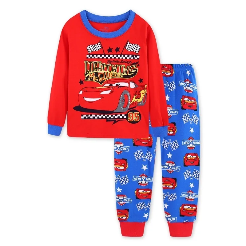 

Cars Pajamas Boys Cotton Baby Girl Clothes Winter Newborn 2 Pieces Children's Clothes Set