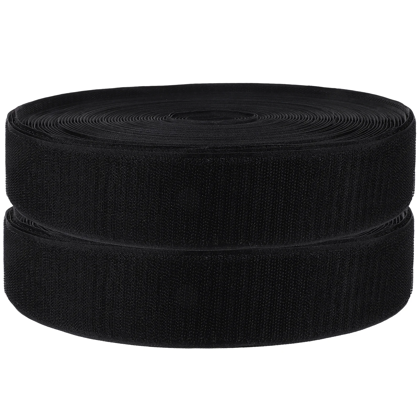 

2 Rolls Hook Loop Sew Strips Tape Nylon Sewing Crafts Adhesive Fabric No Glue DIY Clothes Bag