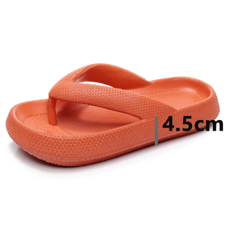 Шлепанцы женские на толстой подошве 2022 см пляжные сандалии сланцы для ванной