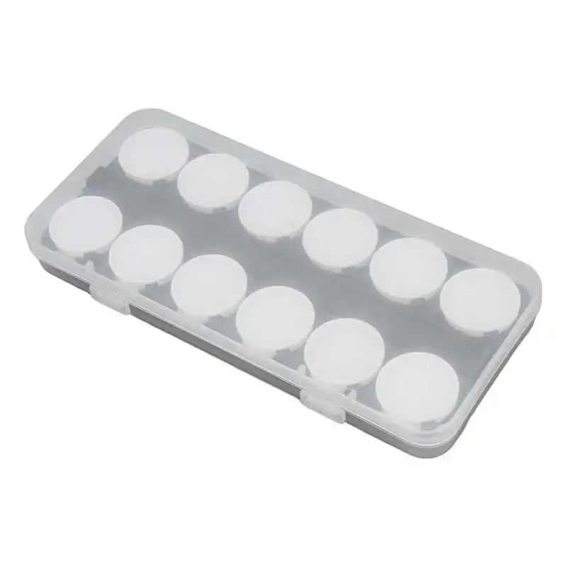 

Nail Palette Nail Art Tool Multi Purpose Professional Portable Nail Color Mixing Palette ABS 24 Grid for Home