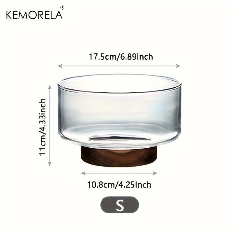 

Стеклянная чаша для фруктов KEMORELA