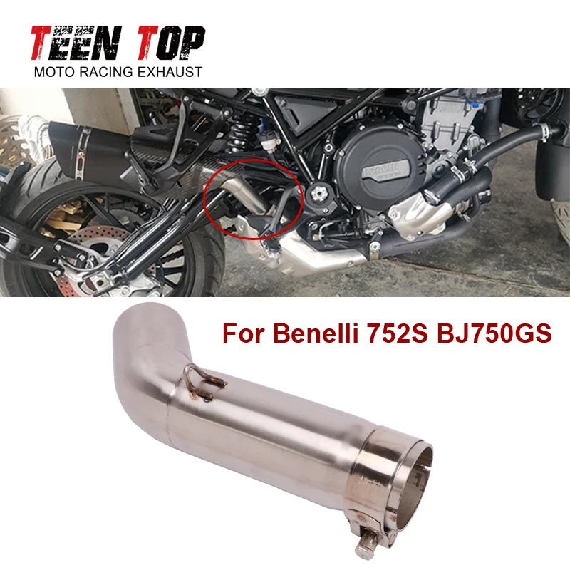 

Выхлопная труба Benelli 752S BJ750GS, 51 мм, из нержавеющей стали
