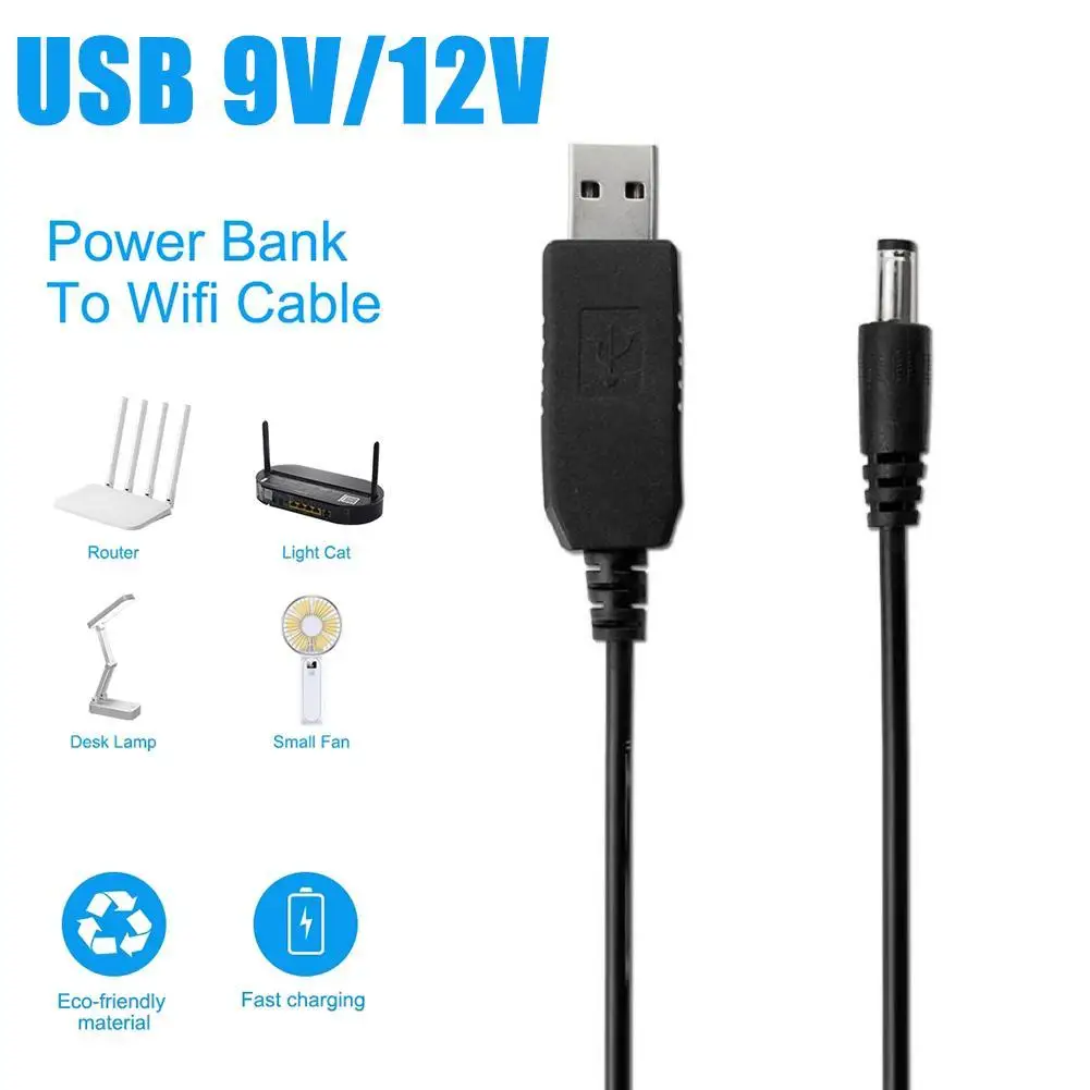 

Универсальный кабель питания от USB к DC для маршрутизатора, мини-вентилятор, динамик, кабель от USB к DC, 5,5x2,5 мм, зарядный кабель, шнур питания, ра...