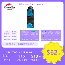 네이처하이크 침낭 cw400 슬리핑백 초경량 침낭 캠핑침낭 경량침낭 백패킹 침낭 야외휴대 침낭 겨울 구스다운침낭 따뜻구스침낭 캠핑이불 Naturehike Camping Envelope Sleeping bag Backpacking Traveling Sleeping bag CW400 Goose Down Sleeping Bags