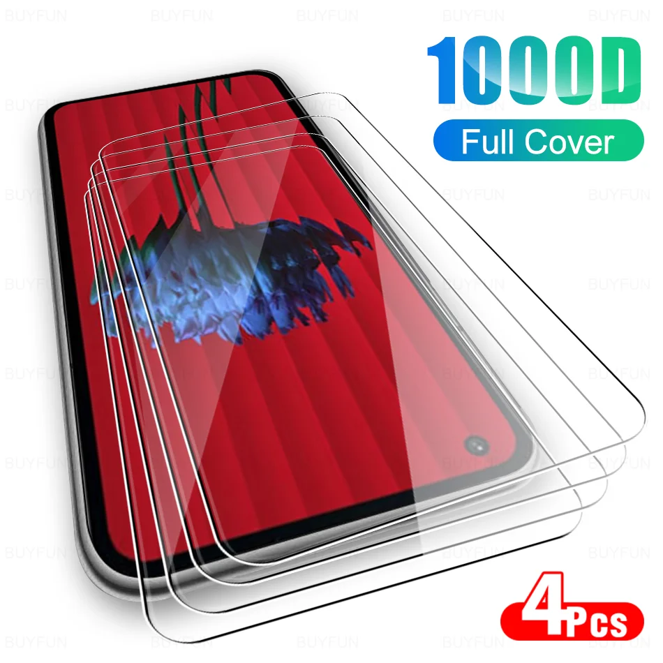 

4pcs 10000D Glass For Nothing Phone 1 5G Screen Protector For Nothingphone One (1) Phone1 Tempered Glass Protective Fully Film