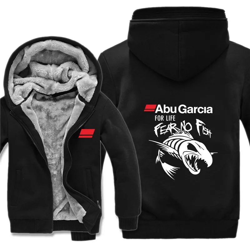

New Men’s Abu Garcia Hoodies Camouflage Sleeve Pullover Winter Jacket Abu Garcia Fisher Sweatshirts Long Sleeve Coat