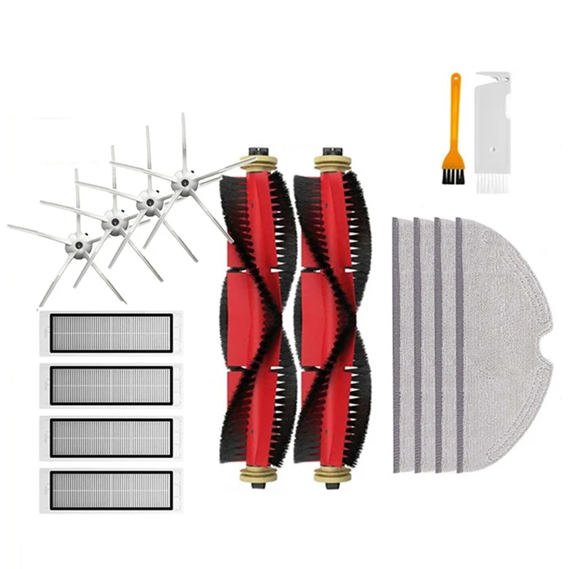

For Xiaomi Roborock S5 Max S50 S55 S5 S6 S6 Maxv S6 Pure E4 E5 Robot Vacuum Spare Parts Main Side Brush Hepa Filter Mop