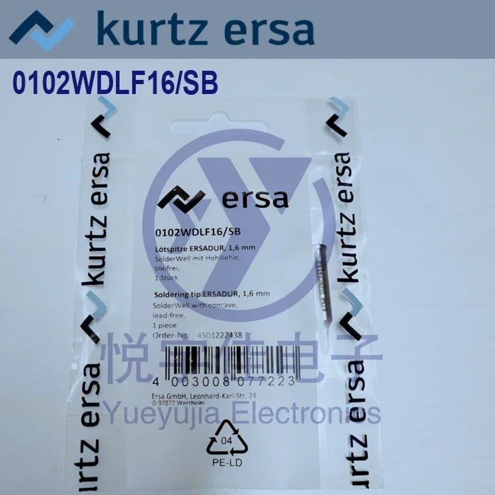 ERSA 0102WDLF35 SB 0102WDLF23 Паяльное жало с подкововой канавкой 0102WDLF16