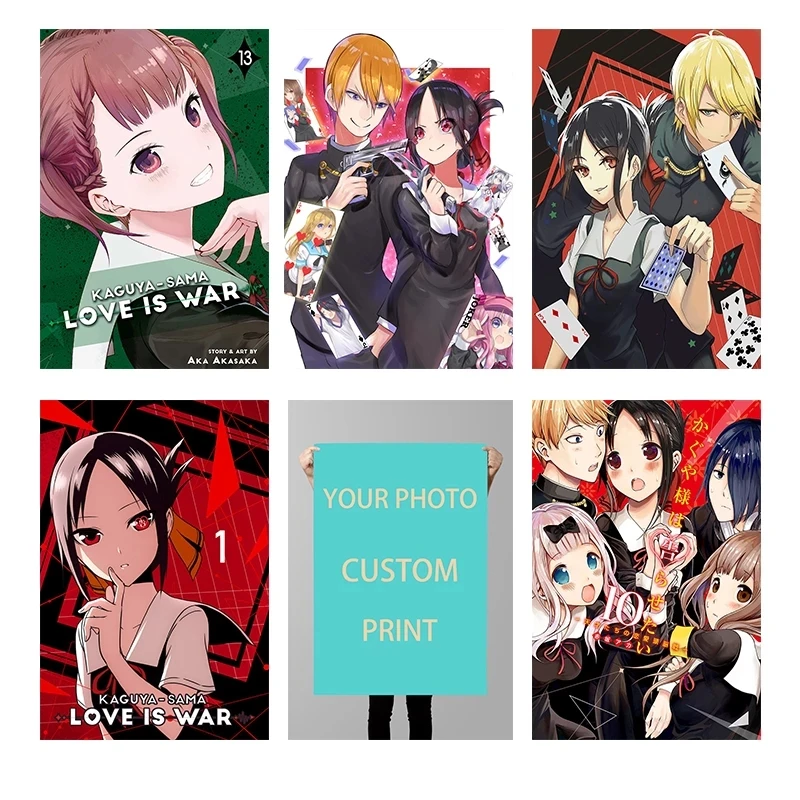 

Wall Artwork HD Print Anime Home Decor Kaguya-sama Wa Kokurasetai Love Is War Poster Pictures Canvas Paintings For Living Room