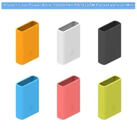 r91a model pb1022zm silicone protect case cover skin sleeve protector compatible with mi mobile power 10000ah accessories