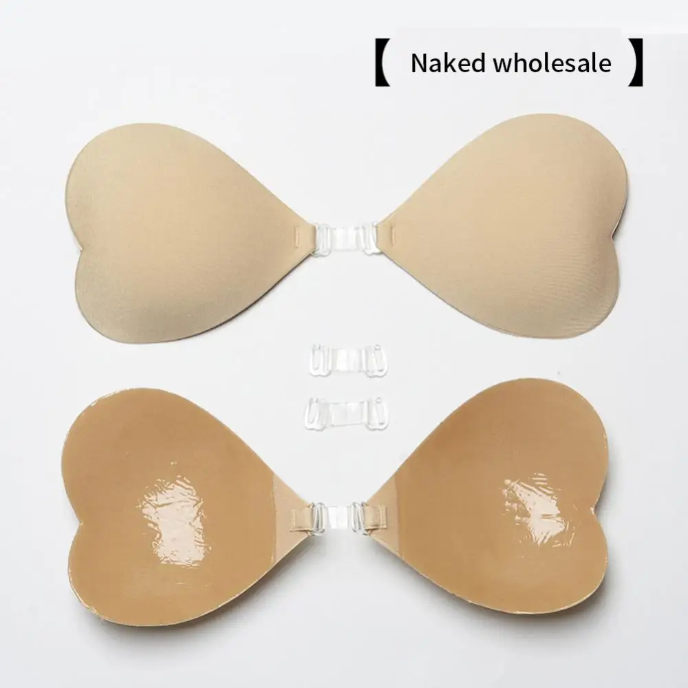 

Women Self-Adhesive Silicone Bra Sexy Strapless Backless Bra Push Up Invisible Lift Up Cover Bra Pad Intimates Accessories