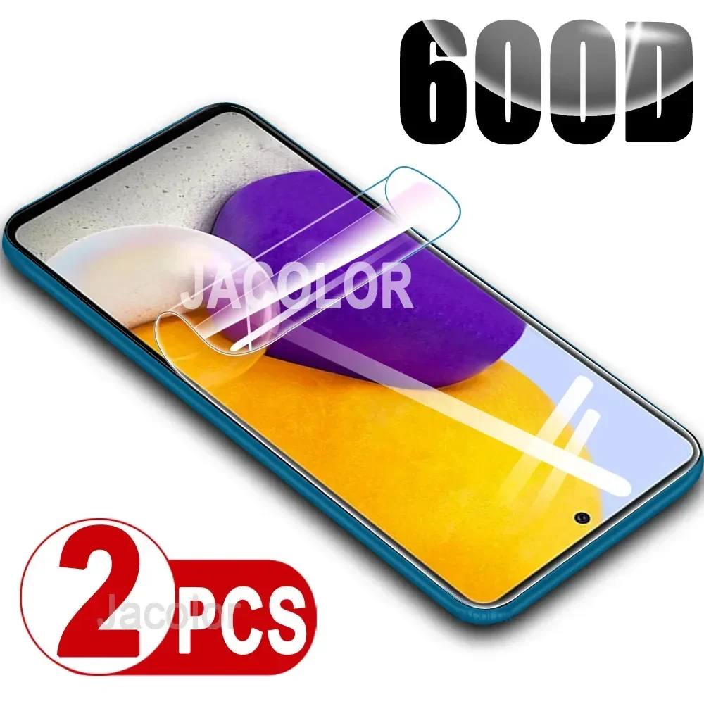 2 шт. гидрогелевая пленка с полным покрытием для Samsung Galaxy A72 4G 5G Sansung Galaxi A 72 4 5 G