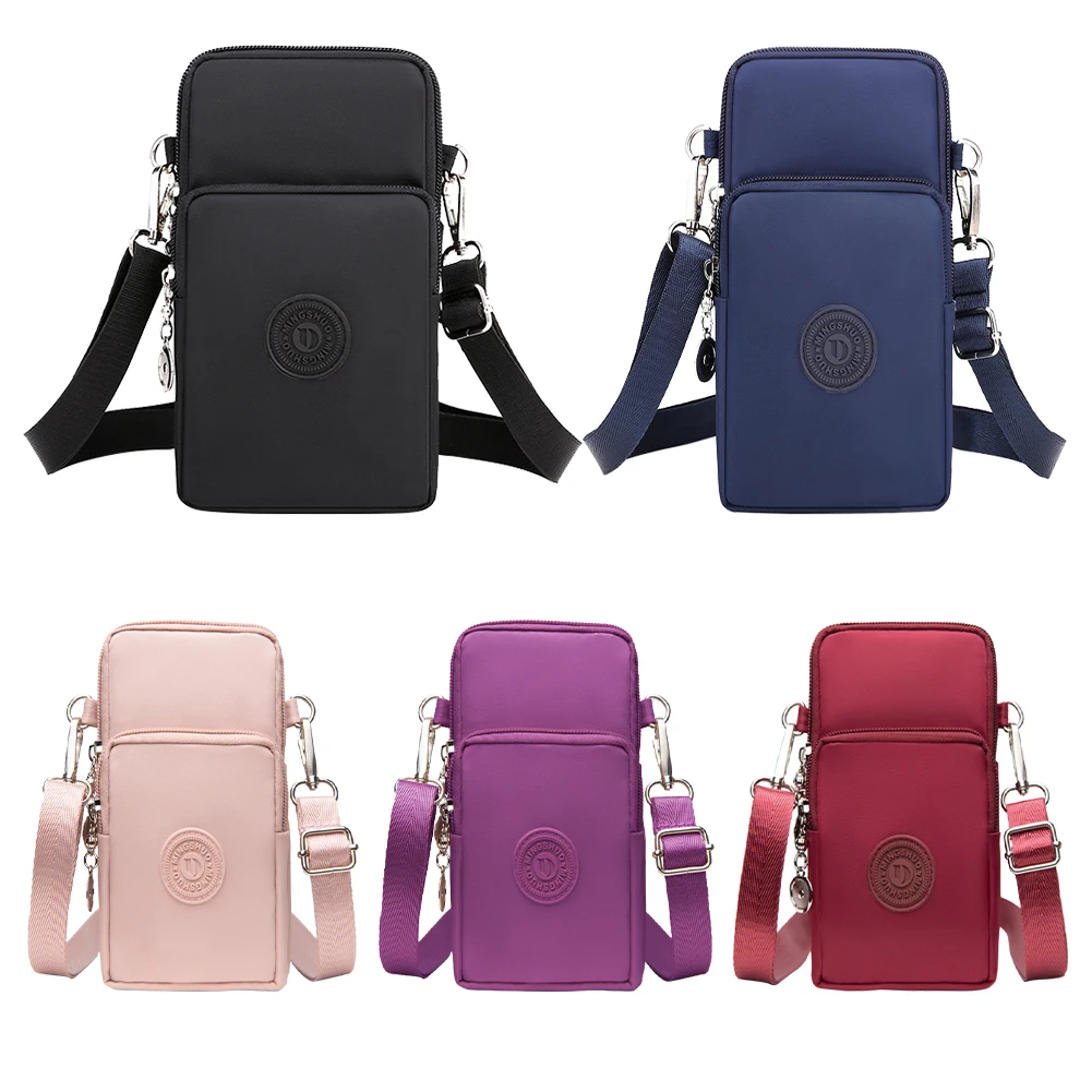 

Модные маленькие сумки через плечо, мини нейлоновая женская сумка-мессенджер через плечо, клатчи, кошельки, женская сумка, кошелек, сумки