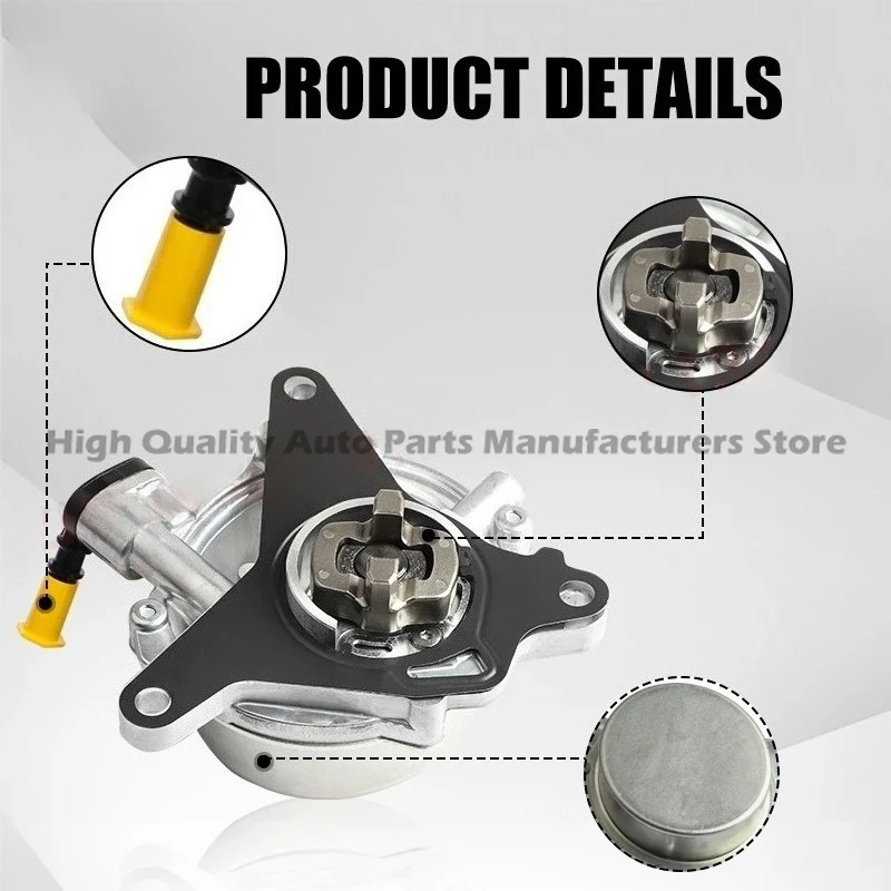 Фото 55270032 Тормозной вакуумный насос для ABARTH 500 500C ALFA ROMEO GIULIETTA MITO FIAT 500 PUNTO LANCIA DELTA 55221559 55236785 55249347 №4