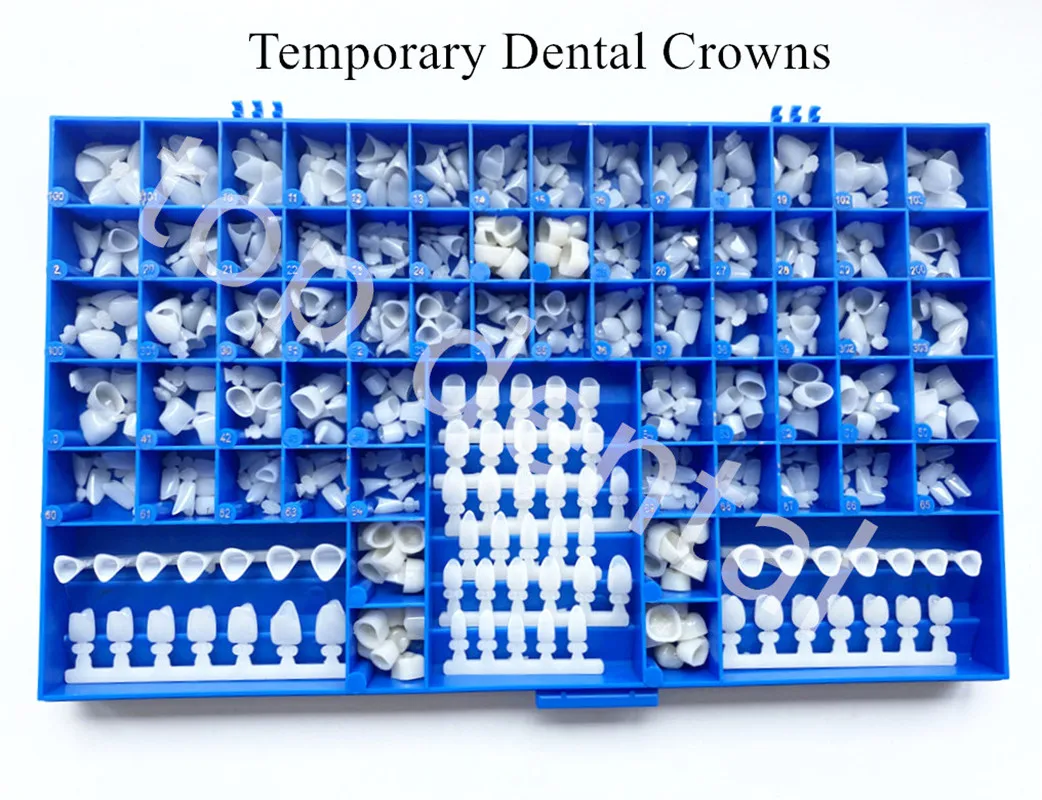 

Стоматологические временные короны 66 размеров форма Корона направляющие премолярные зубы