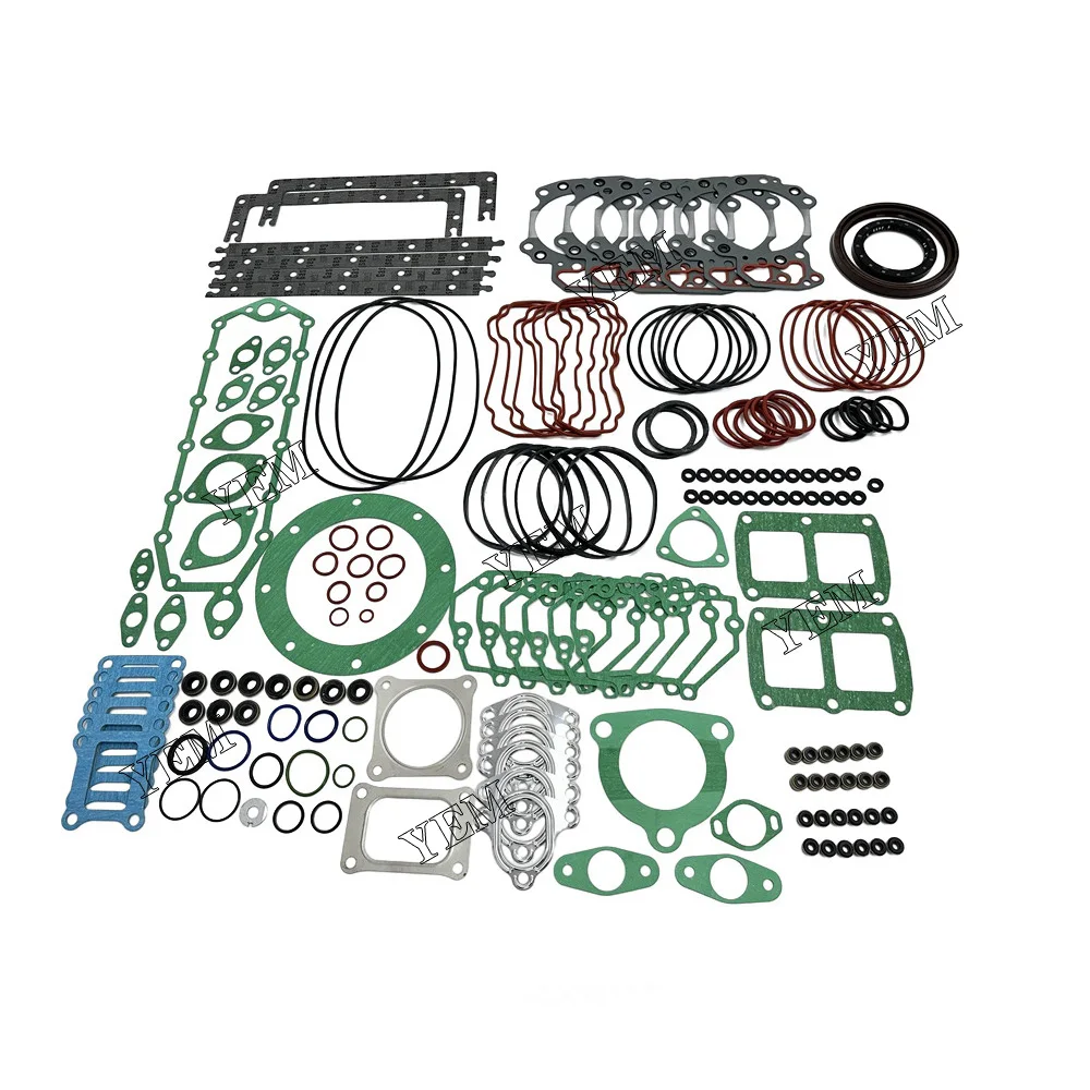 6D125 Overhaul Gasket Kit With Head For Komatsu Diesel Engine kit
