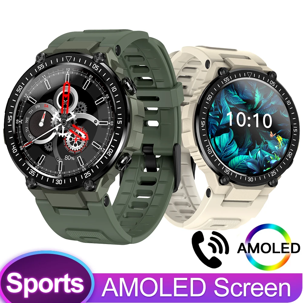 Новинка 2022 Смарт-часы Vwar REX3 с AMOLED экраном 454*454 Bluetooth-звонки местная музыка уровень