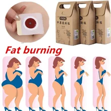 슬리밍 패치 해독 건강한 무게추 감량 제품, 배꼽 스틱 시트, 지방 연소 다이어트 패치 스티커